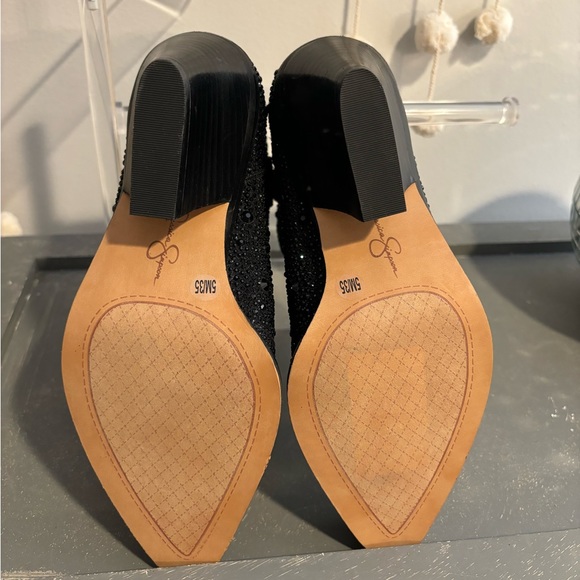 NWOB Jessica Simpson Rhinestone Booties - Picture 9 of 10